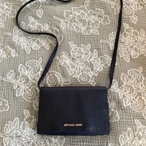 Michael Kors Navy Crossbody Bag